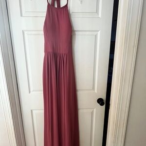 Morilee by Madeline Gardner bridesmaid dress in rosewood color